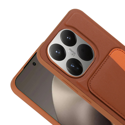 Xiaomi 15T Case with Card Holder Zore X-Card Silicone Cover - 13