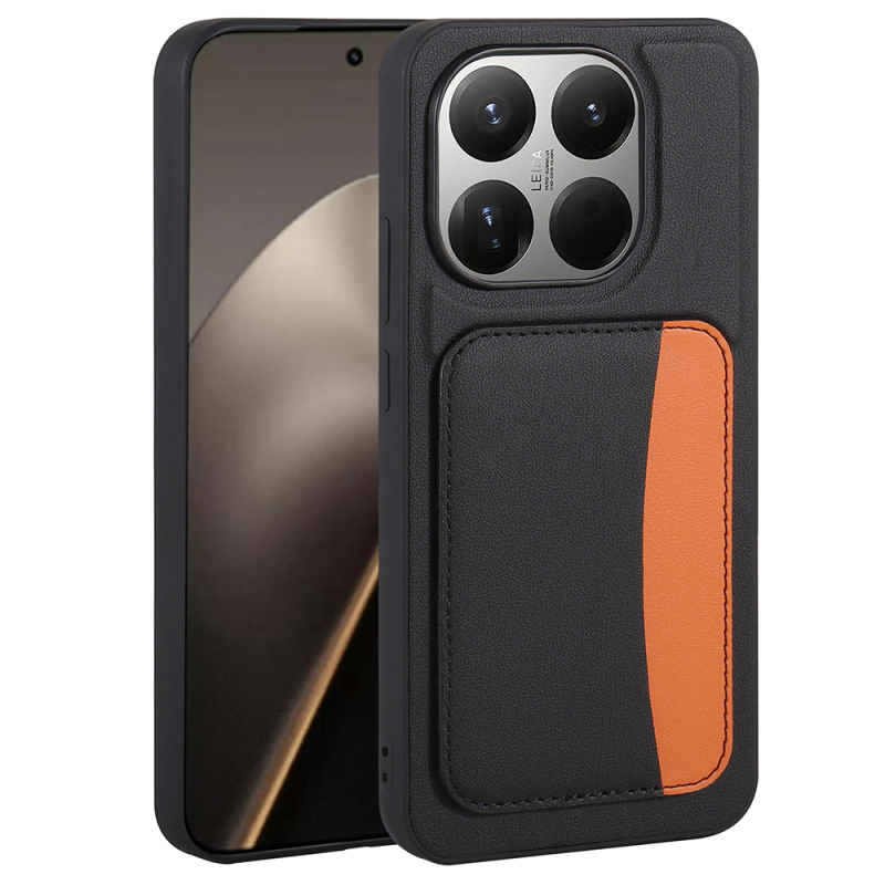 Xiaomi 15T Case with Card Holder Zore X-Card Silicone Cover - 3