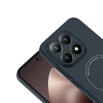 Xiaomi 15T Case with M-Safe Charging Feature and Camera Protection - Zore Elio Hard PC Cover - 6