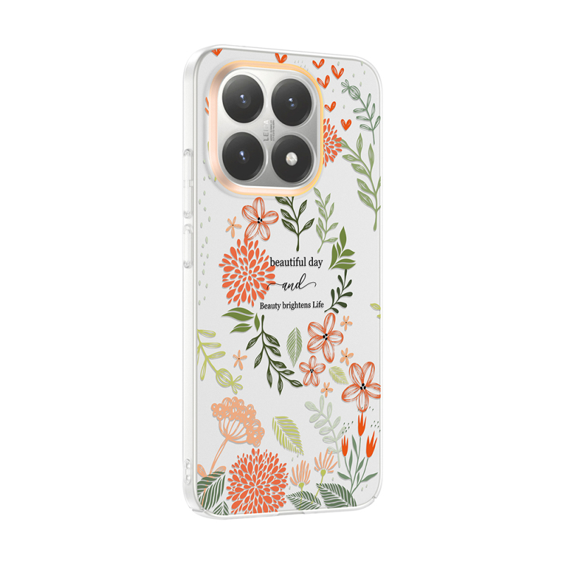 Xiaomi 15T Kılıf Kamera Korumalı Desenli Zore Klip Kapak - 8