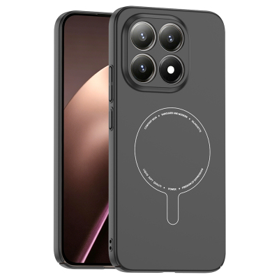 Xiaomi 15T Kılıf M-Safe Şarj Özellikli Kamera Korumalı Zore Elio Sert PC Kapak - 1