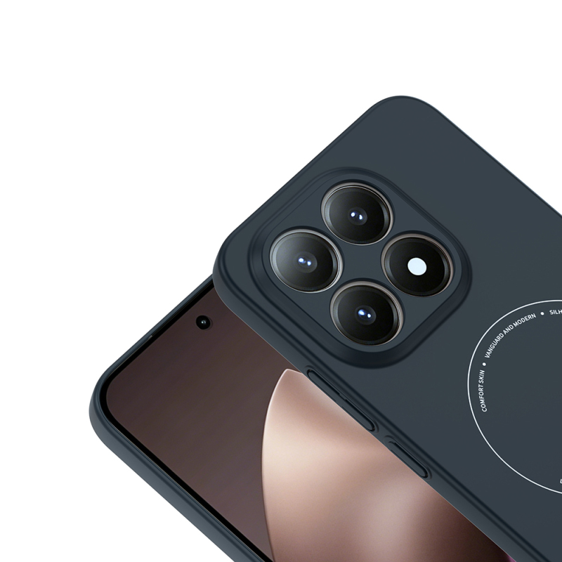 Xiaomi 15T Kılıf M-Safe Şarj Özellikli Kamera Korumalı Zore Elio Sert PC Kapak - 6