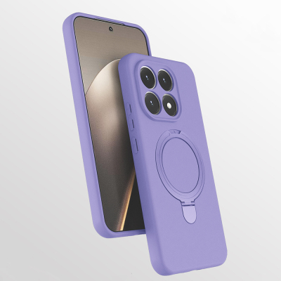 Xiaomi 15T Kılıf M-safe Şarj Özellikli Standlı Zore Samara Kapak - 1