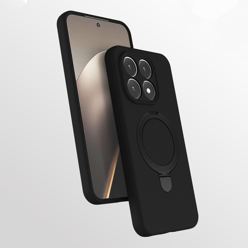 Xiaomi 15T Kılıf M-safe Şarj Özellikli Standlı Zore Samara Kapak - 5