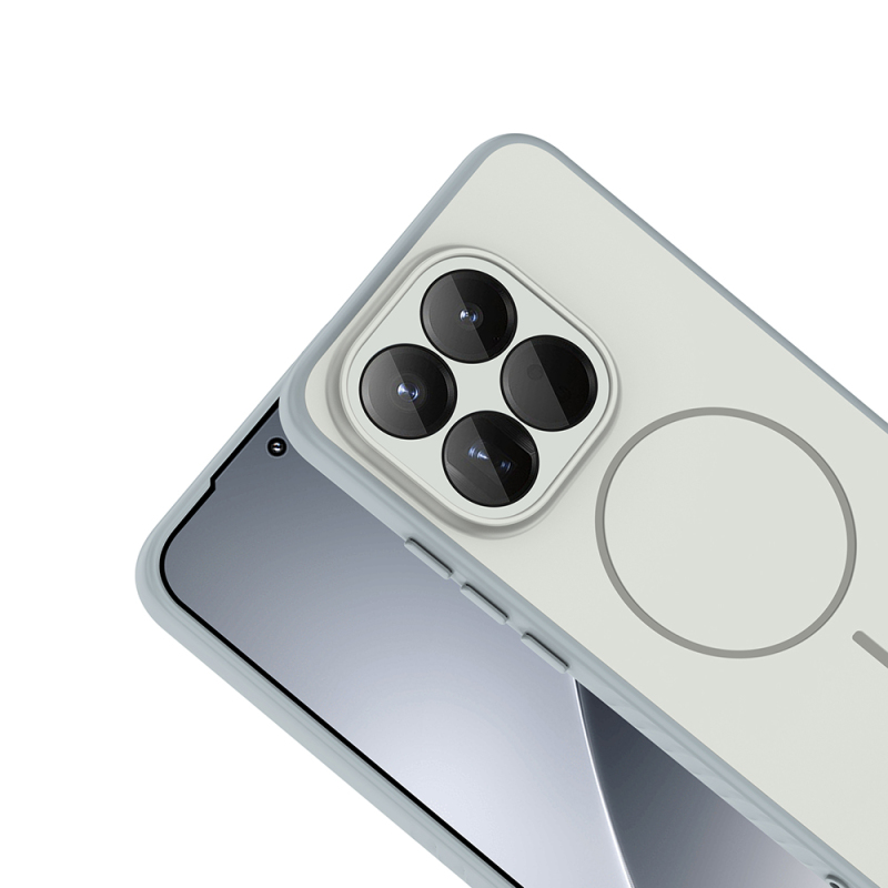 Xiaomi 15T Kılıf M-safe Şarj Özellikli Zore Tea Kapak - 12