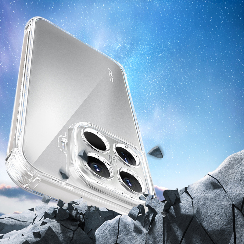 Xiaomi 15T Pro Case Airbag Attachable Strap Zore Snap Silicone Cover - 4