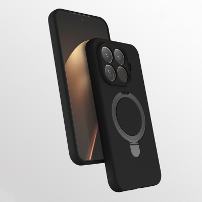 Xiaomi 15T Pro Case M-safe Charging Stand Zore Samara Cover - 5