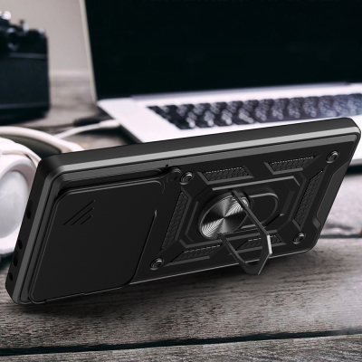 Xiaomi 15T Pro Case Magnetic Stand Camera Protection Zore Sliding Vega Cover - 8