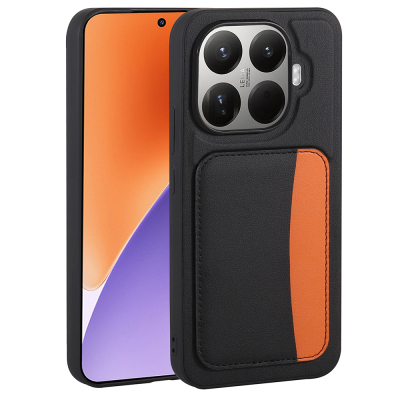 Xiaomi 15T Pro Case with Card Holder Zore X-Card Silicone Cover - 1