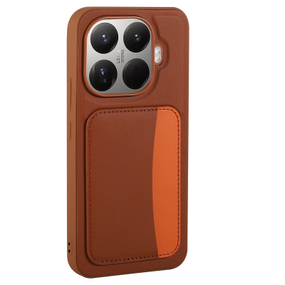 Xiaomi 15T Pro Case with Card Holder Zore X-Card Silicone Cover - 9