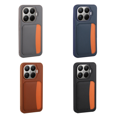 Xiaomi 15T Pro Case with Card Holder Zore X-Card Silicone Cover - 14