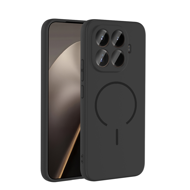 Xiaomi 15T Pro Case Zore Meta Cover with M-safe Charging Feature - 3