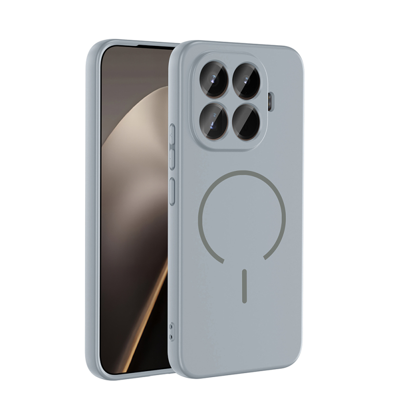 Xiaomi 15T Pro Case Zore Meta Cover with M-safe Charging Feature - 5