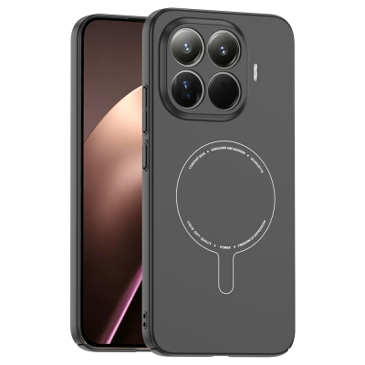 Xiaomi 15T Pro Kılıf M-Safe Şarj Özellikli Kamera Korumalı Zore Elio Sert PC Kapak - 2