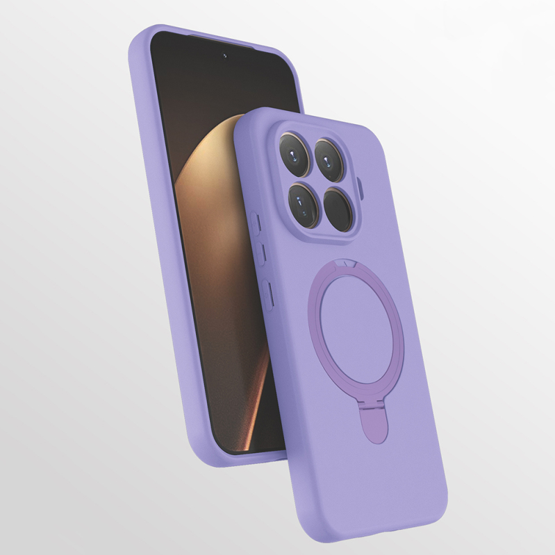 Xiaomi 15T Pro Kılıf M-safe Şarj Özellikli Standlı Zore Samara Kapak - 4