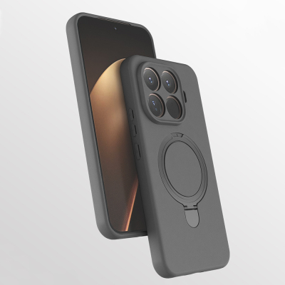 Xiaomi 15T Pro Kılıf M-safe Şarj Özellikli Standlı Zore Samara Kapak - 7