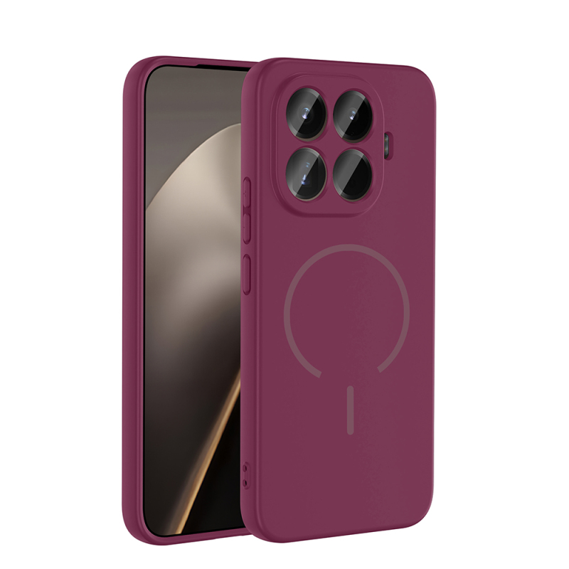 Xiaomi 15T Pro Kılıf M-safe Şarj Özellikli Zore Meta Kapak - 2