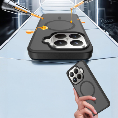 Xiaomi 15T Pro Kılıf Sert PC Arka Yüzey Wireless Şarj Özellikli Zore Flet M-safe Kapak - 7