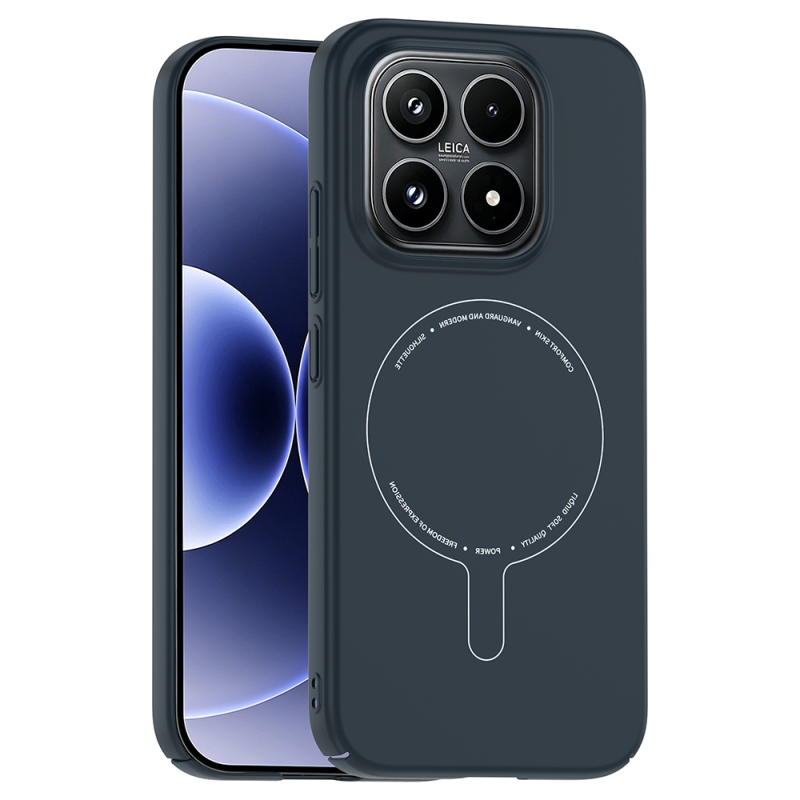 Xiaomi 17 Kılıf M-Safe Şarj Özellikli Kamera Korumalı Zore Elio Sert PC Kapak - 1