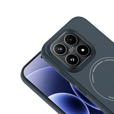 Xiaomi 17 Kılıf M-Safe Şarj Özellikli Kamera Korumalı Zore Elio Sert PC Kapak - 5