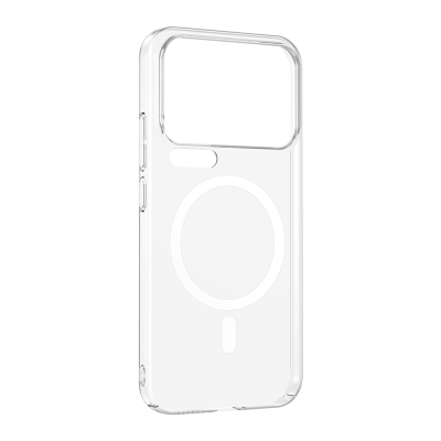 Xiaomi 17 Pro Max Kamera Korumalı M-Safe Şarj Özellikli Şeffaf Zore London Sert PC Kapak - 2