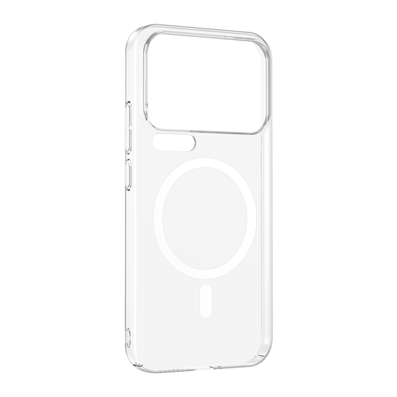 Xiaomi 17 Pro Max Kamera Korumalı M-Safe Şarj Özellikli Şeffaf Zore London Sert PC Kapak - 2
