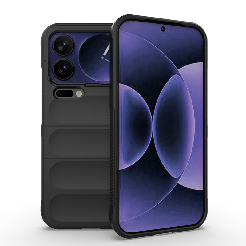 Xiaomi 17 Pro Max Kılıf Esnek TPU Oyuklu Arka Yüzey Tasarımlı Zore Etnik Silikon Kapak - 1