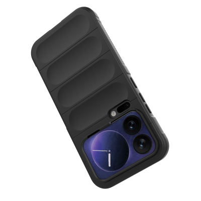 Xiaomi 17 Pro Max Kılıf Esnek TPU Oyuklu Arka Yüzey Tasarımlı Zore Etnik Silikon Kapak - 10