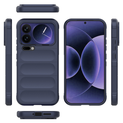 Xiaomi 17 Pro Max Kılıf Esnek TPU Oyuklu Arka Yüzey Tasarımlı Zore Etnik Silikon Kapak - 19