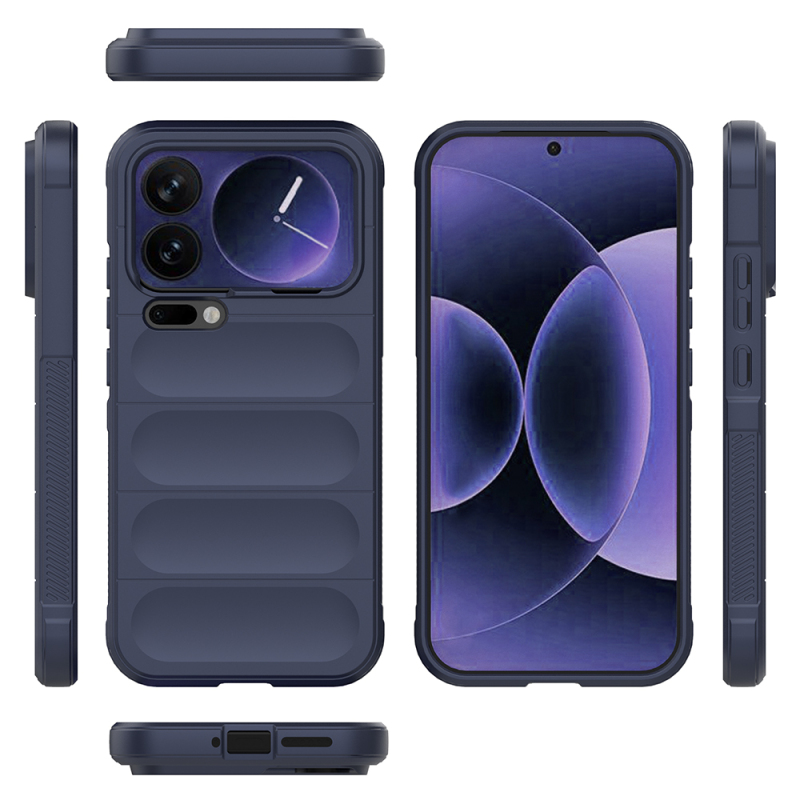 Xiaomi 17 Pro Max Kılıf Esnek TPU Oyuklu Arka Yüzey Tasarımlı Zore Etnik Silikon Kapak - 19