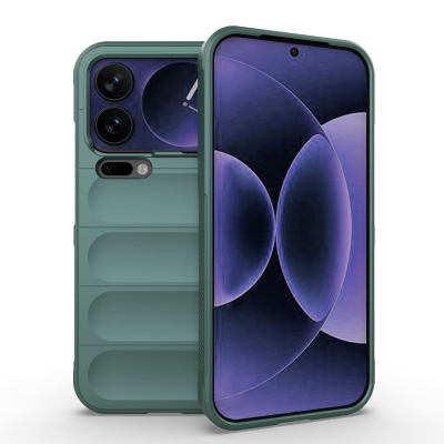 Xiaomi 17 Pro Max Kılıf Esnek TPU Oyuklu Arka Yüzey Tasarımlı Zore Etnik Silikon Kapak - 20