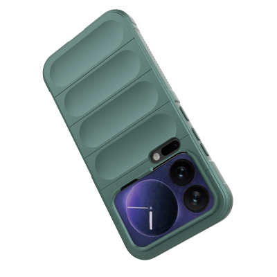Xiaomi 17 Pro Max Kılıf Esnek TPU Oyuklu Arka Yüzey Tasarımlı Zore Etnik Silikon Kapak - 23
