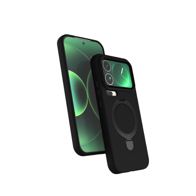 Xiaomi 17 Pro Max Kılıf M-safe Şarj Özellikli Standlı Zore Samara Kapak - 3