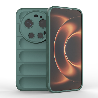 Xiaomi 17 Ultra Case Flexible TPU Hollow Back Design Zore Ethnic Silicone Cover - 1