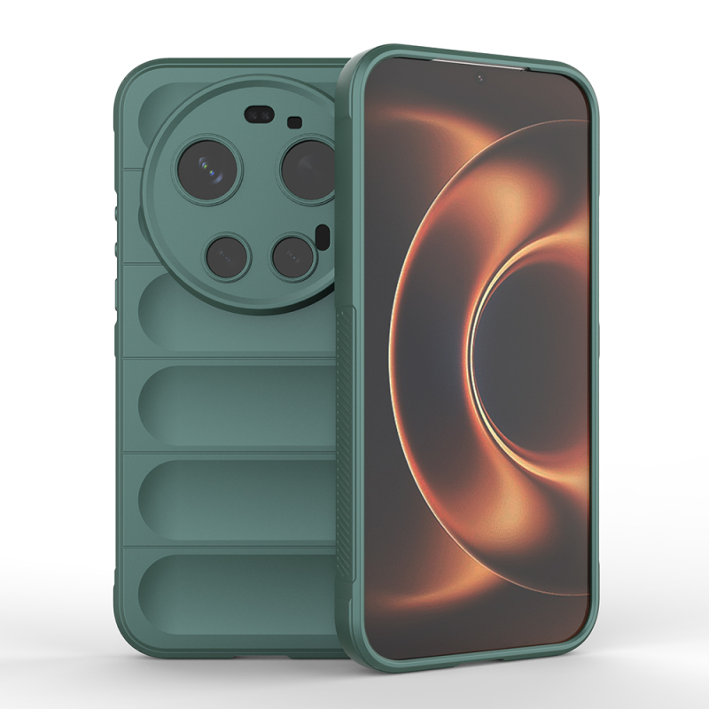 Xiaomi 17 Ultra Case Flexible TPU Hollow Back Design Zore Ethnic Silicone Cover - 1