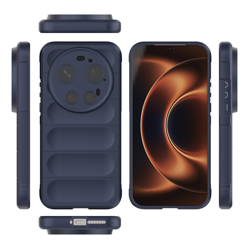 Xiaomi 17 Ultra Case Flexible TPU Hollow Back Design Zore Ethnic Silicone Cover - 12