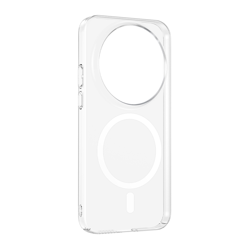 Xiaomi 17 Ultra Kamera Korumalı M-Safe Şarj Özellikli Şeffaf Zore London Sert PC Kapak - 2