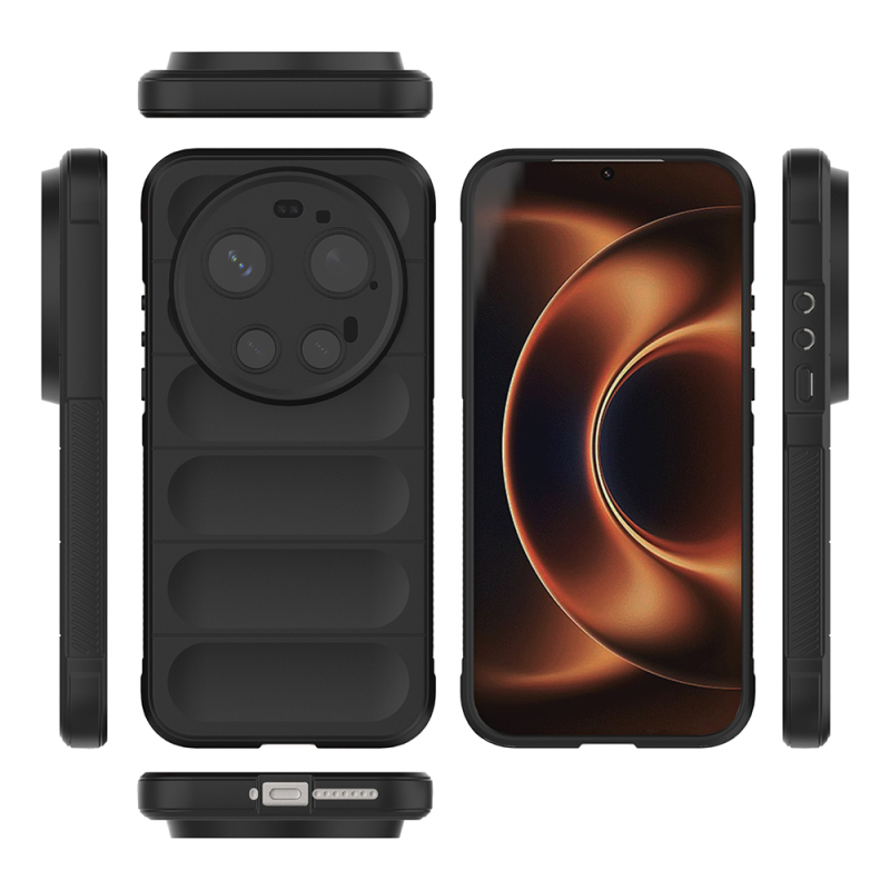 Xiaomi 17 Ultra Kılıf Esnek TPU Oyuklu Arka Yüzey Tasarımlı Zore Etnik Silikon Kapak - 14