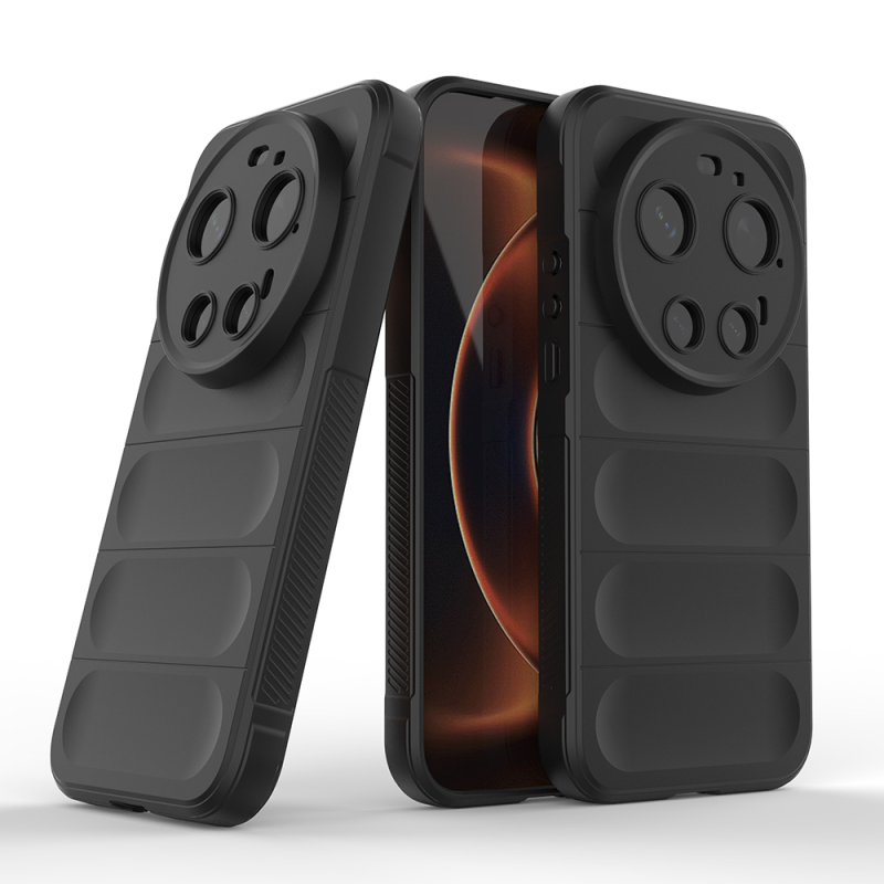Xiaomi 17 Ultra Kılıf Esnek TPU Oyuklu Arka Yüzey Tasarımlı Zore Etnik Silikon Kapak - 15