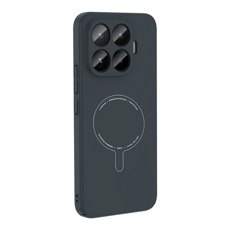 Xiaomi 17T Case with M-Safe Charging Feature and Camera Protection - Zore Elio Hard PC Cover - 3