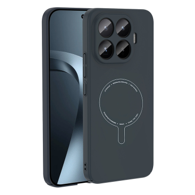 Xiaomi 17T Case with M-Safe Charging Feature and Camera Protection - Zore Elio Hard PC Cover - 1