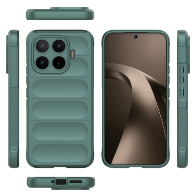 Xiaomi 17T Kılıf Esnek TPU Oyuklu Arka Yüzey Tasarımlı Zore Etnik Silikon Kapak - 5