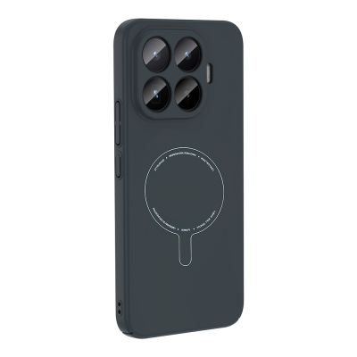 Xiaomi 17T Kılıf M-Safe Şarj Özellikli Kamera Korumalı Zore Elio Sert PC Kapak - 3