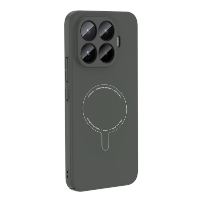 Xiaomi 17T Kılıf M-Safe Şarj Özellikli Kamera Korumalı Zore Elio Sert PC Kapak - 4