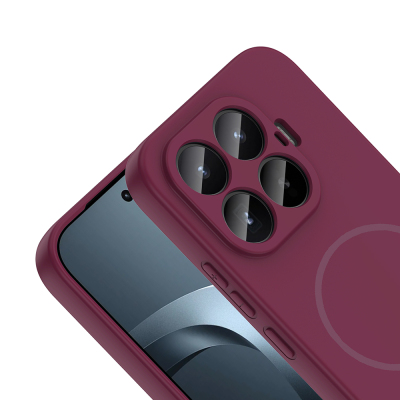 Xiaomi 17T Kılıf M-safe Şarj Özellikli Zore Meta Kapak - 15