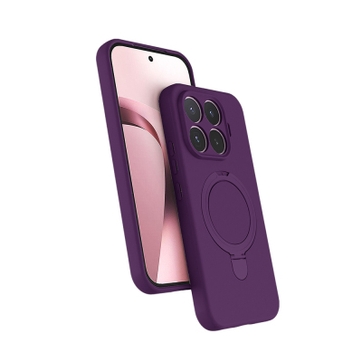 Xiaomi 17T Pro Case M-safe Charging Stand Zore Samara Cover - 1