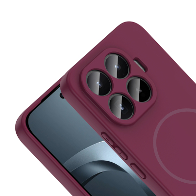 Xiaomi 17T Pro Case with M-safe Charging Feature Zore Meta Cover - 11