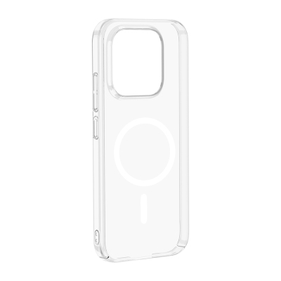 Xiaomi 17T Pro Kamera Korumalı M-Safe Şarj Özellikli Şeffaf Zore London Sert PC Kapak - 2