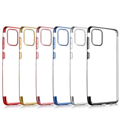 Xiaomi Mi 10 Lite Case Zore Dört Köşeli Lazer Silicon Cover - 3