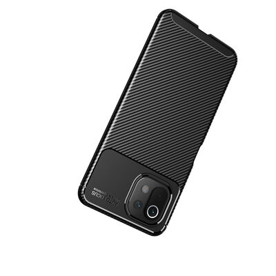 Xiaomi Mi 11 Lite Case Zore Negro Silicon Cover - 5